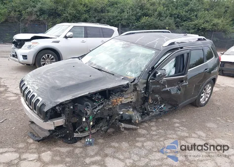 2015 Jeep Cherokee Limited z USA, uszkodzony, nr VIN 1C4PJMDS5FW727302